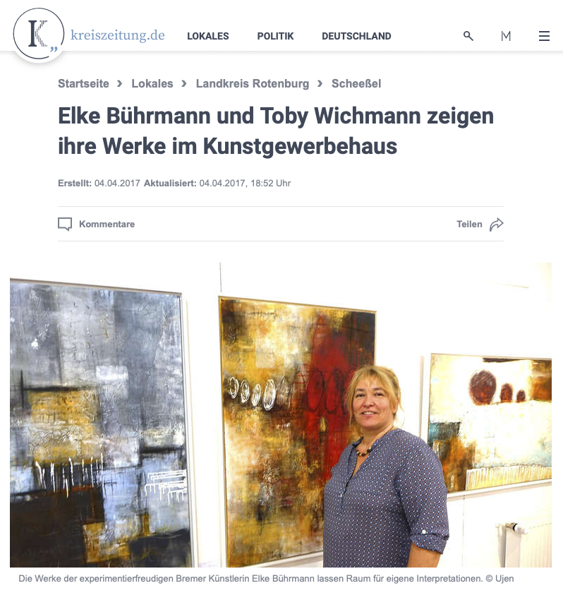 Elke Bührmann und Toby Wichmann zeigen ihre Werke im Kunstgewerbehaus