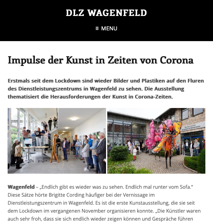 Impulse der Kunst in Zeiten von Corona
